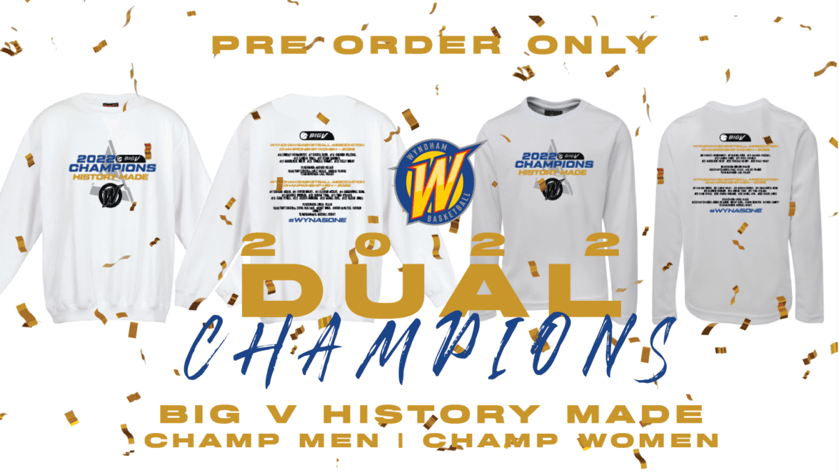 2022 Big V champ Mens champ Women's championship merchandise